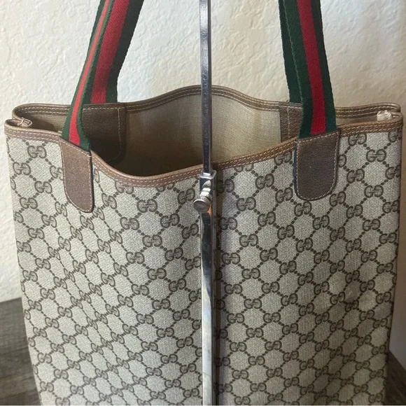 🔥VINTAGE GUCCI SHERRY LINE TRAVEL TOTE BAG🔥 - Picture 5 of 16
